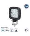 GloboStar® 85454 E4 Mark Vehicle & Forklift Work Lights - Φώτα Εργασίας για Οχήματα Περονοφόρα - Κλάρκ LED 27W DC 10-80V Αδιάβροχο IP67 Ψυχρό Λευκό 6000K Μ9.5 x Π3 x Υ13.5cm
